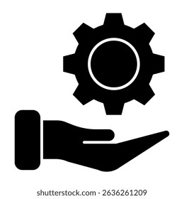Service sign symbol vector flat icon