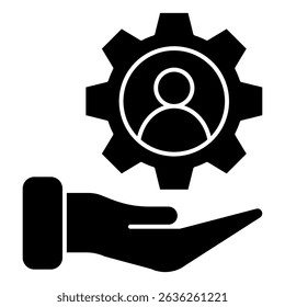 Service sign symbol vector flat icon
