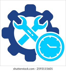 Service Simple Icon Vector Illustration Concept