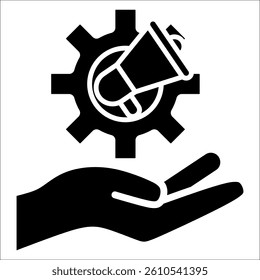 Service Simple Icon Vector Illustration Concept