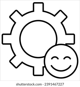 service , Simple Testimonial Related Vector Line Icon.