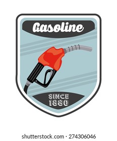 service station design, vector illustration eps10 graphic 