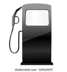 service station, vector illustration