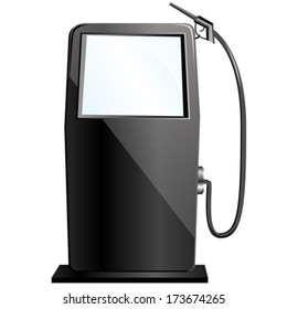 service station, vector illustration