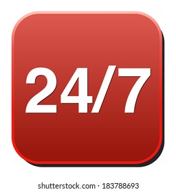 Service and support  24 hours a day and 7 days 