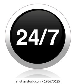 Service and support  24 hours a day and 7 days 
