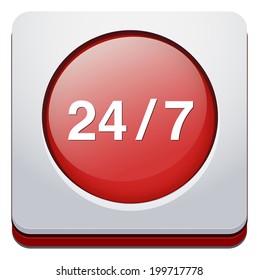 Service and support  24 hours a day and 7 days 