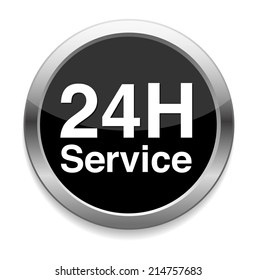 Service and support  24 hours a day and 7 days 