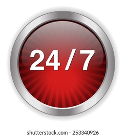 Service and support  24 hours a day and 7 days 