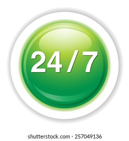 Service and support  24 hours a day and 7 days 