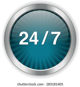 Service and support  24 hours a day and 7 days 