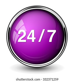 Service and support  24 hours a day and 7 days 