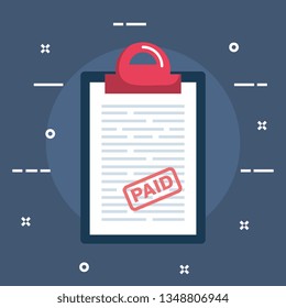 service tax report with invoice document