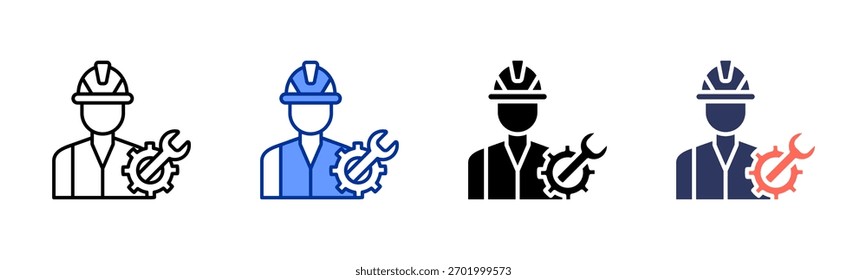 Ícone do Service Technician ao definir várias coleções de estilos