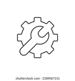 Service tool icons  symbol vector elements for infographic web