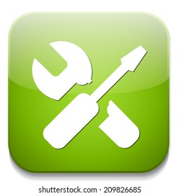 service tools button