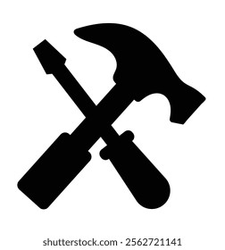 service tools icon.  flat style . repair icon vector illustration eps 10.