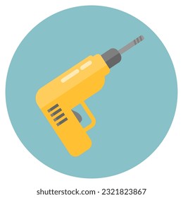 Service tools icon. Industry hand drawn flat collection. Industrial equipment