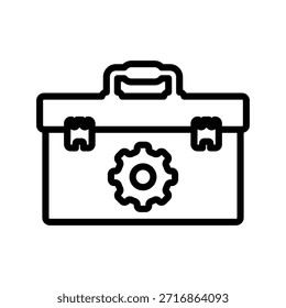 Icono de herramientas de servicio, Gráficos de Vector de línea