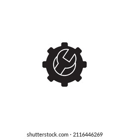 service tools icons symbol vector elements for infographic web
