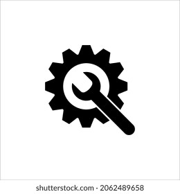 Service Tools icon.vector illustration on white background. color editable