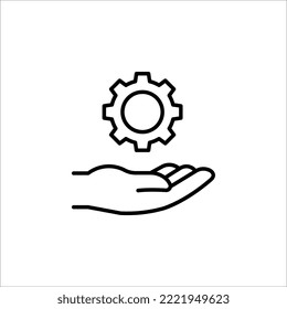 Service Tools icon.vector illustration on white background. color editable