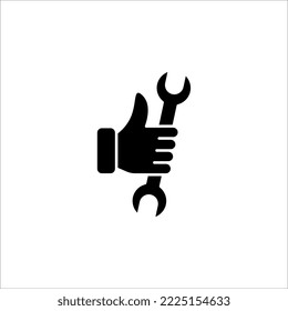 Service Tools icon.vector illustration on white background. color editable
