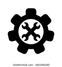 Service Tools vector icon. Illustration on white background.