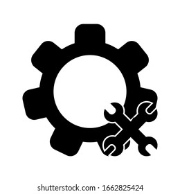 Service Tools vector icon. Illustration on white background.