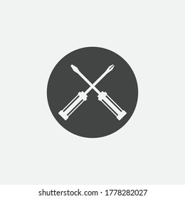 Service Tools vector icon illustration design template