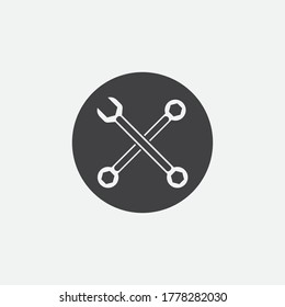 Service Tools vector icon illustration design template