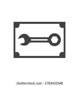 Service Tools vector icon illustration design template