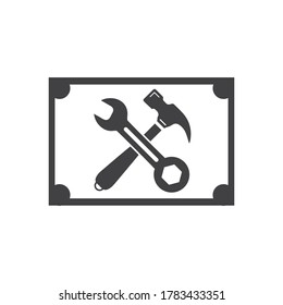 Service Tools vector icon illustration design template