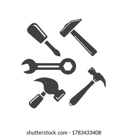 Service Tools vector icon illustration design template