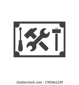 Service Tools vector icon illustration design template