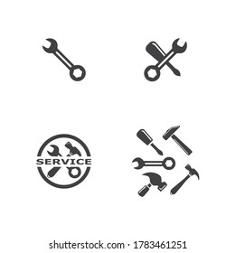 Service Tools vector icon illustration design template