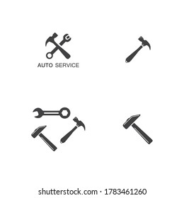 Service Tools vector icon illustration design template