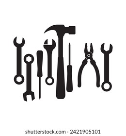 Service Tools vector icon illustration design template