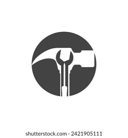 Service Tools vector icon illustration design template