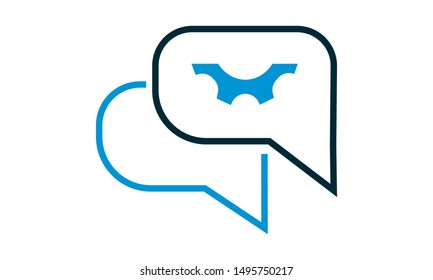 Service vector icon. Flat style used for website.