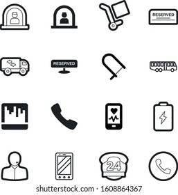 service vector icon set such as: fretsaw, traffic, monitoring, style, secretary, logistics, arrow, vehicle, computer, trailer, hours, healthcare, hand, power, image, app, helpline, van, instrument