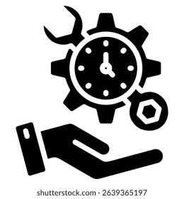 Serviceability Icon Element For Design