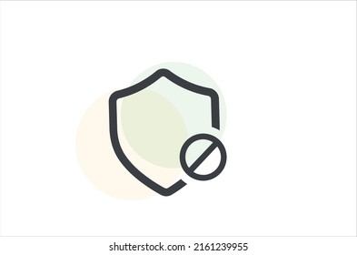 Services Blocking icon vector design