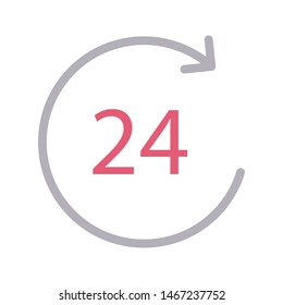 services colour line vector icon