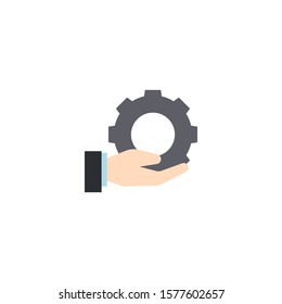 Services creative icon. flat illustration. From Services icons collection. Isolated Services sign on white background