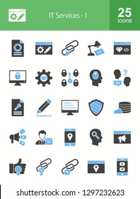 IT Services Filled Icons