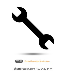 services icon or button isolated vector illustration on transparent background