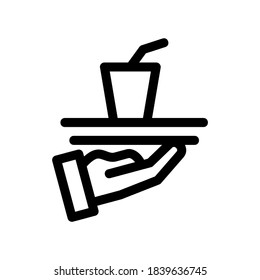 icono de servicios o logotipo símbolo de signo aislado ilustración vectorial - iconos vectoriales de estilo negro de alta calidad
