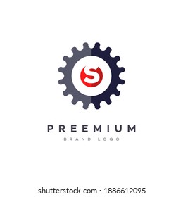 Servicing Initial Letter S Logo With Premium Business Card Design Vector Template for Your Company Business	

