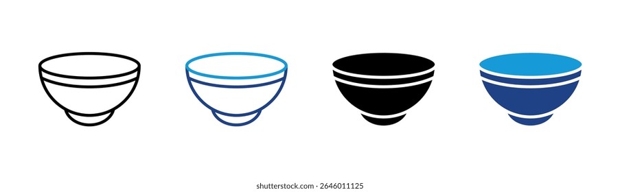 Servindo Tigela Ícone Elemento Para Design